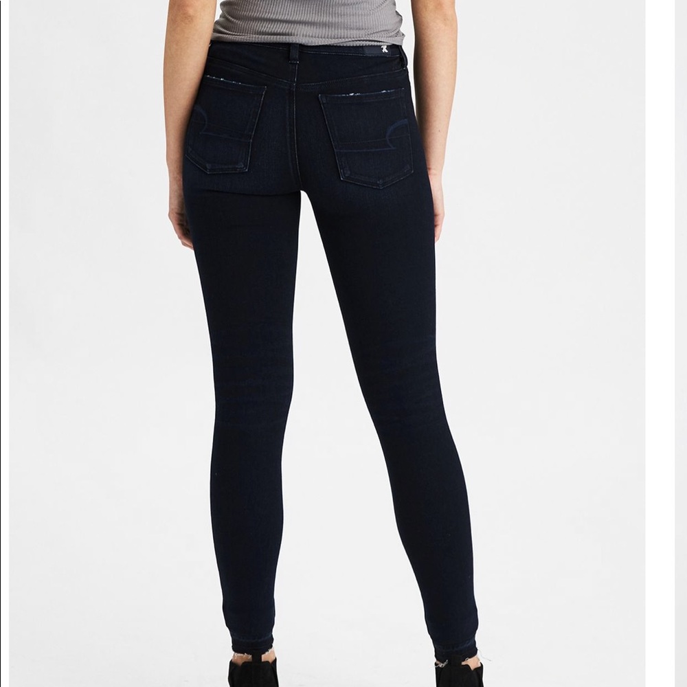 ADORABLE HIGH RISE AE JEGGING 6 R 😍 - Picture 2 of 2